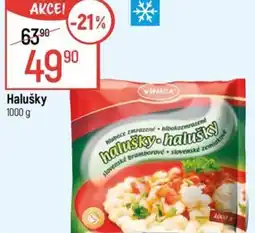 Globus VINICA Halušky nabídka