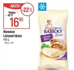 Globus Nowaco Listové těsto nabídka