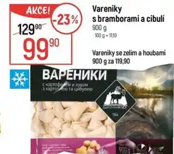 Globus Vareniky s bramborami a cibulí nabídka