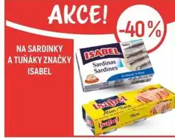 Globus Na sardinky a tuňáky značky ISABEL nabídka