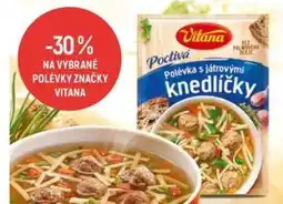 Globus Na vybrané polévky značky VITANA nabídka