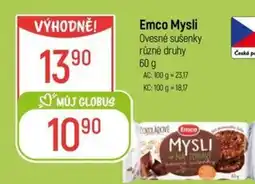 Globus Emco Mysli Ovesné sušenky nabídka