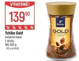 Globus Tchibo Gold instantní káva nabídka