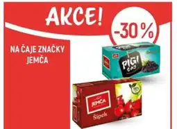 Globus Na čaje značky jemča nabídka