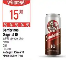 Globus Gambrinus Original 10 nabídka