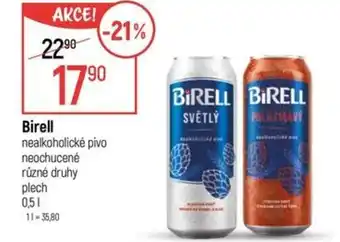 Globus Birell nealkoholické pivo neochucené nabídka