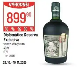 Globus Diplomático Reserva Exclusiva nabídka
