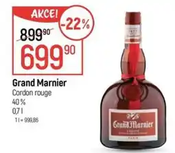 Globus Grand Marnier Cordon rouge 40% nabídka