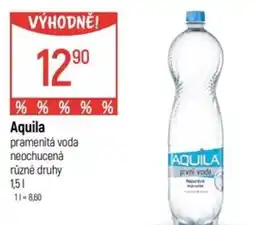Globus Aquila pramenitá voda neochucená nabídka