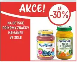 Globus Na dětské příkrmy značky hamánek ve skle nabídka