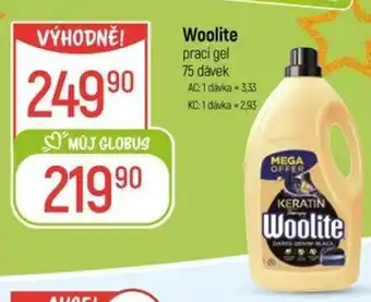 Globus Woolite prací gel nabídka