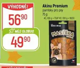 Globus Akinu Premium pamlsky pro psy nabídka