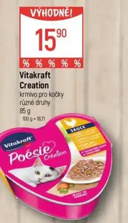 Globus Vitakraft Creation krmivo pro kočky nabídka