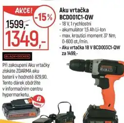 Globus Aku vrtačka BCD001C1-QW nabídka