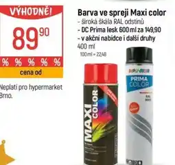 Globus Barva ve spreji Maxi color nabídka