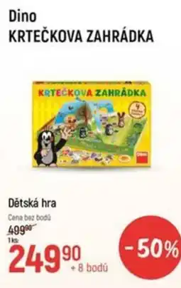 Globus Dino KRTEČKOVA ZAHRÁDKA nabídka