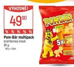 Globus Pom-Bär multipack bramborový snack nabídka
