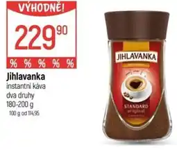 Globus Jihlavanka instantní káva nabídka