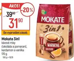 Globus Mokate 3in1 kávové mixy nabídka