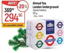 Globus Ahmad Tea London Underground nabídka