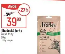 Globus Jihočeské Jerky nabídka