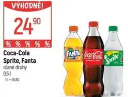 Globus Coca-Cola Sprite, Fanta nabídka
