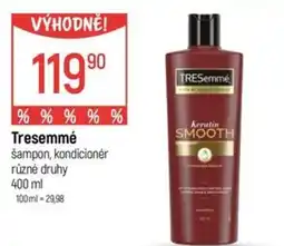 Globus Tresemmé šampon, kondicionér nabídka