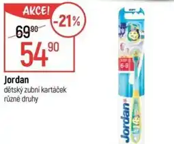 Globus Jordan dětský zubní kartáček nabídka