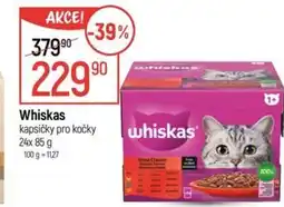 Globus Whiskas kapsičky pro kočky nabídka