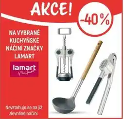Globus Na vybrané kuchyňské náčiní značky lamart nabídka