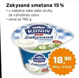Můjobchod Zakysaná smetana 15% nabídka