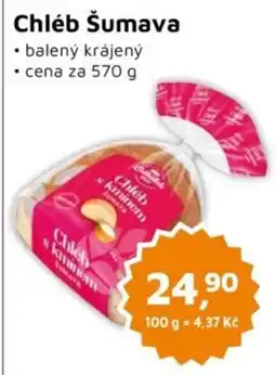 Můjobchod Chléb Šumava nabídka