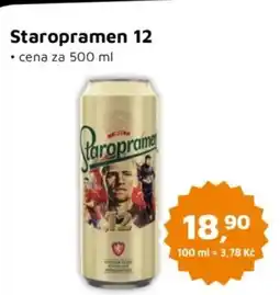 Můjobchod Staropramen 12 nabídka