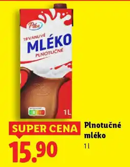 Lidl Plnotučné mléko nabídka