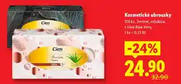 Lidl Kosmetické ubrousky nabídka