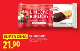 Lidl Linecké rohlíčky nabídka