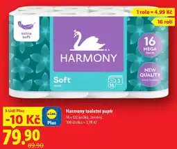 Lidl Harmony toaletní papír nabídka
