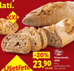 Lidl Dřevorubecký chléb nabídka
