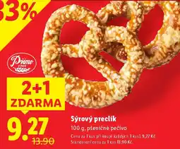 Lidl Sýrový preclík nabídka
