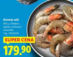 Lidl Krevety celé nabídka