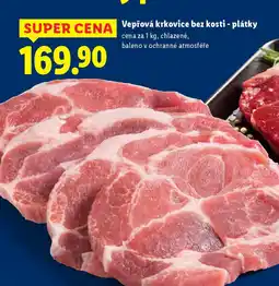 Lidl Vepřová krkovice bez kosti - plátky nabídka
