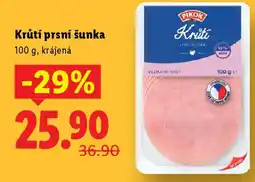 Lidl Krůtí prsní šunka nabídka