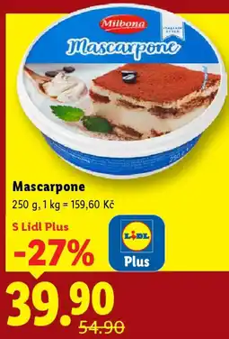 Lidl Mascarpone nabídka