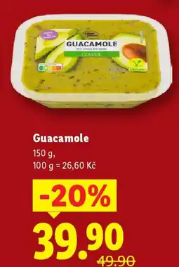 Lidl Guacamole nabídka