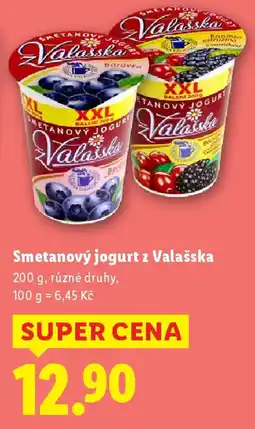 Lidl Smetanový jogurt z Valašska nabídka