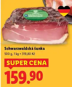 Lidl Schwarzwaldská šunka nabídka