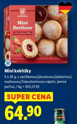 Lidl Mini koblížky nabídka