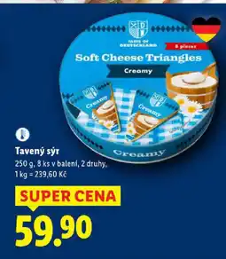 Lidl Tavený sýr nabídka