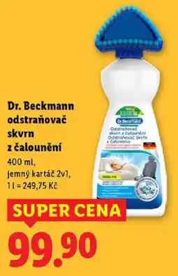 Lidl Dr. Beckmann odstraňovač skvrn z čalounění nabídka