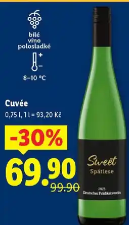 Lidl Cuvée nabídka